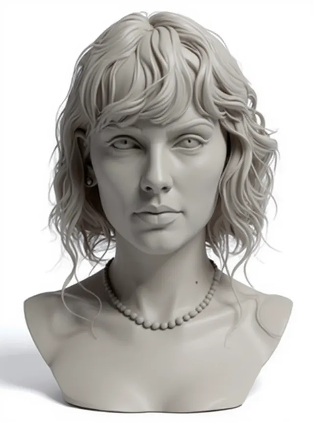 Taylor Swift 3D bust
