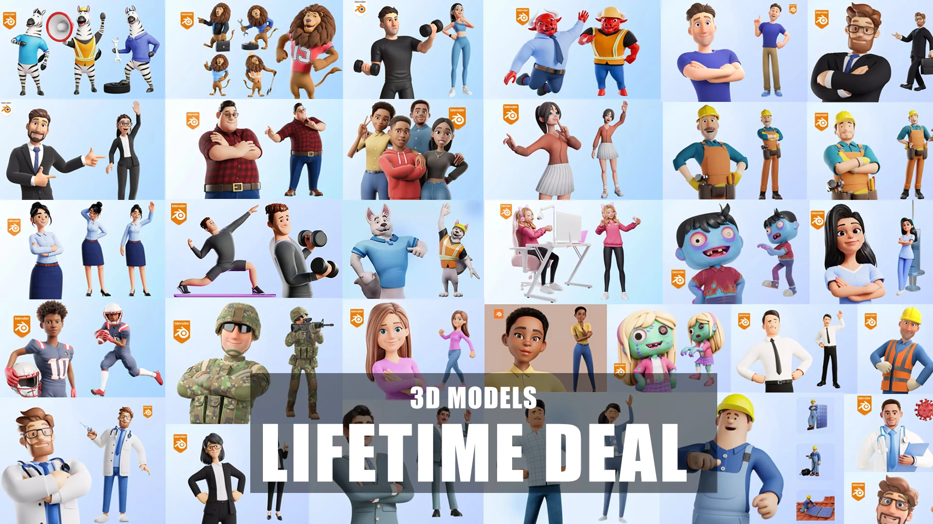 Lifetime deal for single 3D models