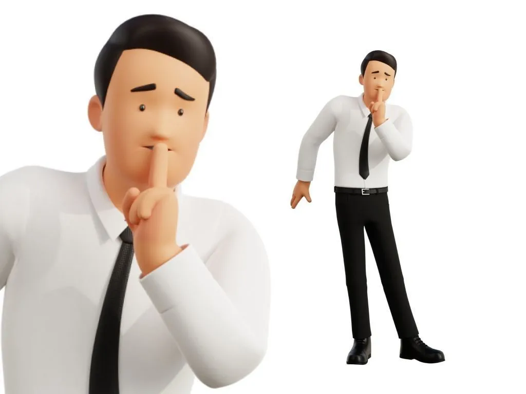 Blender source files preview for Business Office Man Character