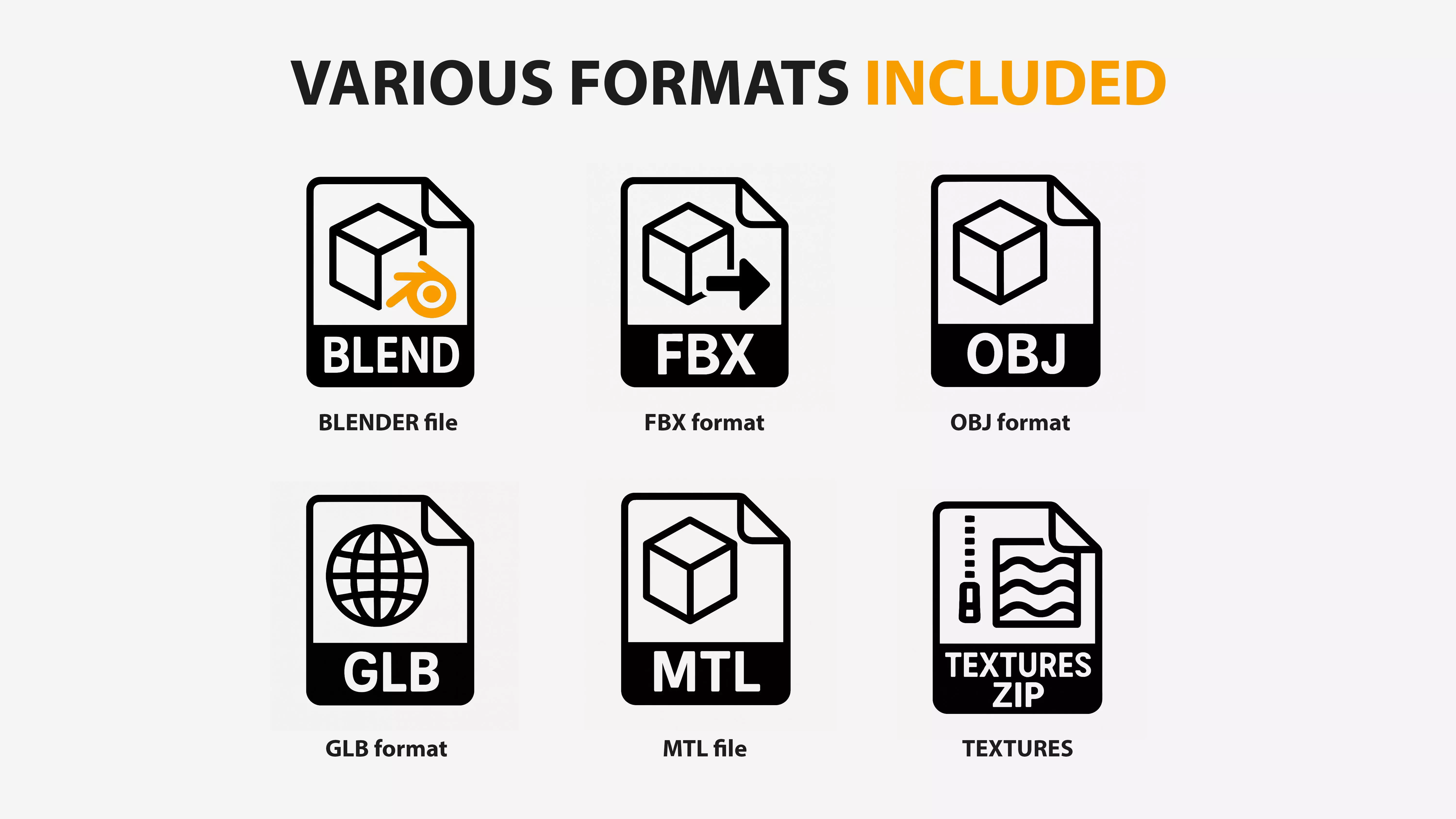 Various file formats included for University Student