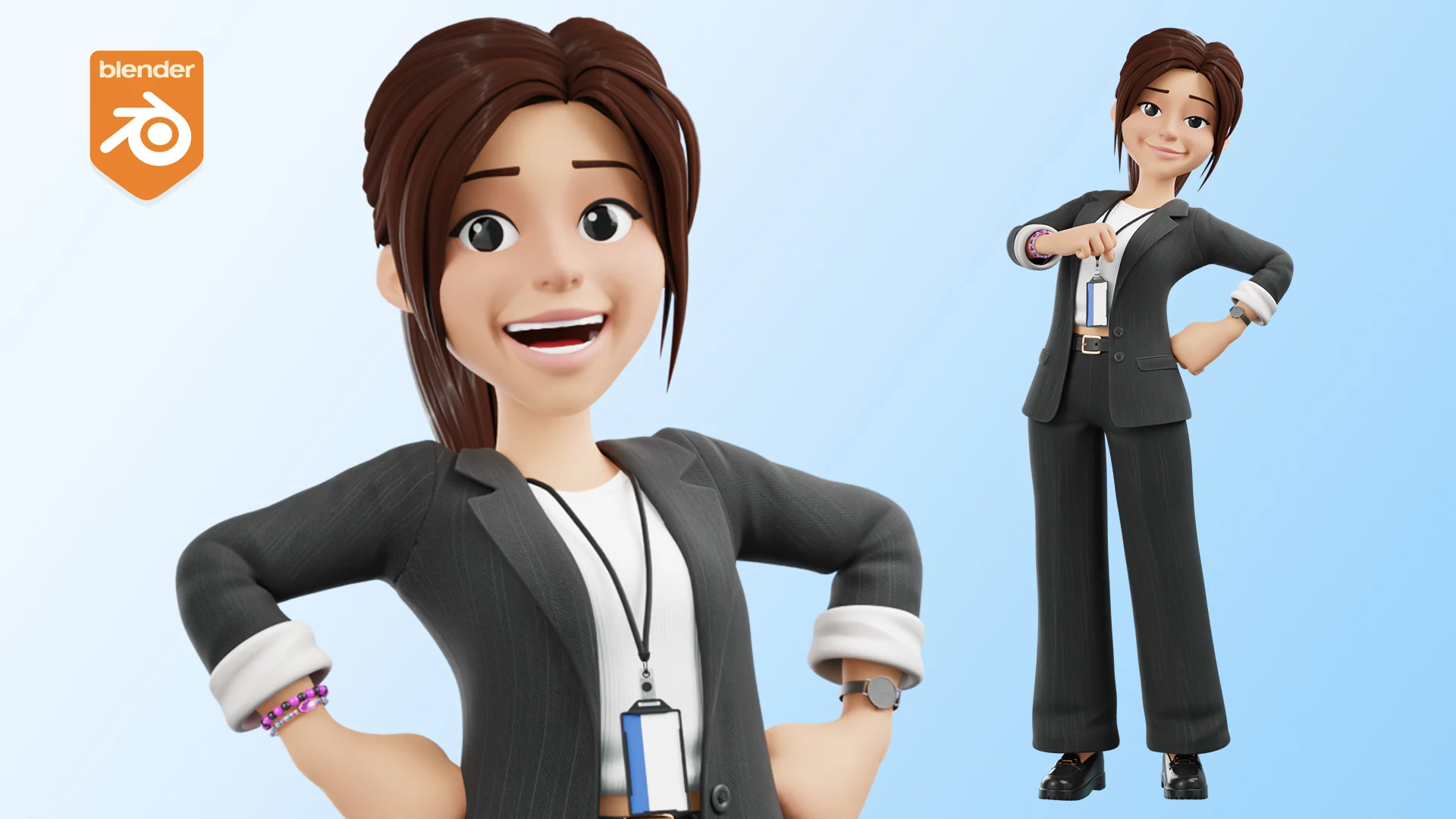 Business Casual Woman